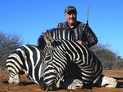 Dick Scorzafava | african safari hunt | Zebra