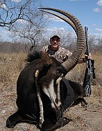 Dick Scorzafava | african safari hunt | Sable
